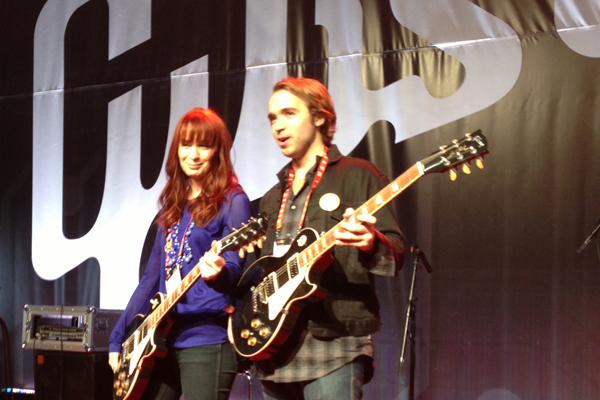 Gibson CES 2013 - Felicia Day with John Mathias