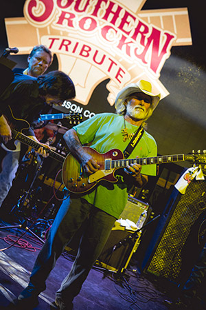 The great Dickey Betts with the Southern Rock Tribute 1959 Les Paul