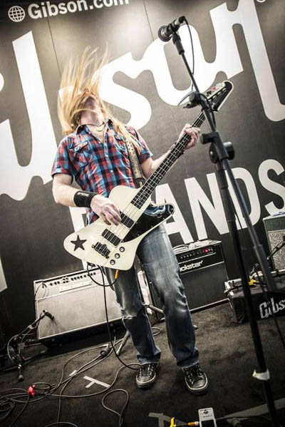 Gibson Booth at Musikmesse