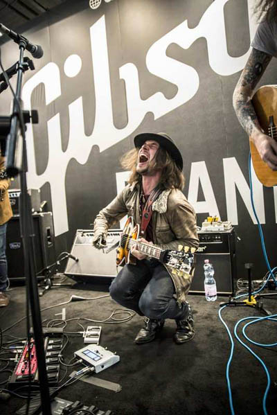 Gibson Booth at Musikmesse