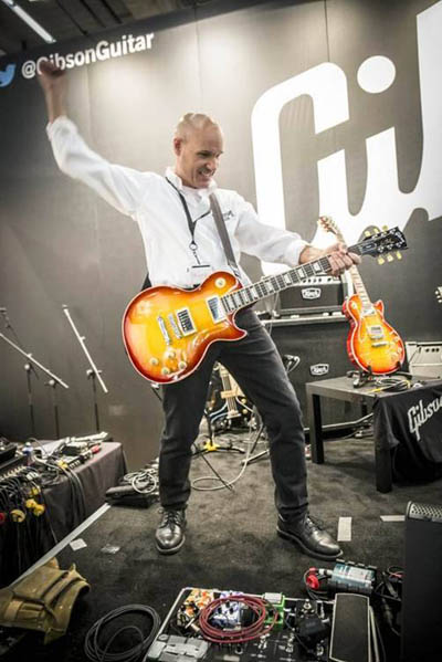 Gibson Booth at Musikmesse