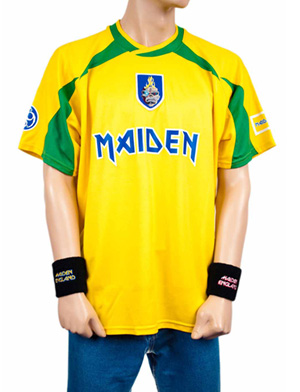 World Cup Soccer/Rocker Special - Iron Maiden Football Shirt