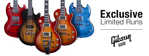 2016 Gibson Limited Run guitars