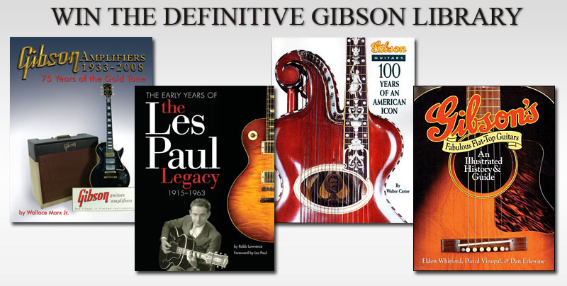 Enter Now for a Chance to Win the Definitive Gibson Library!