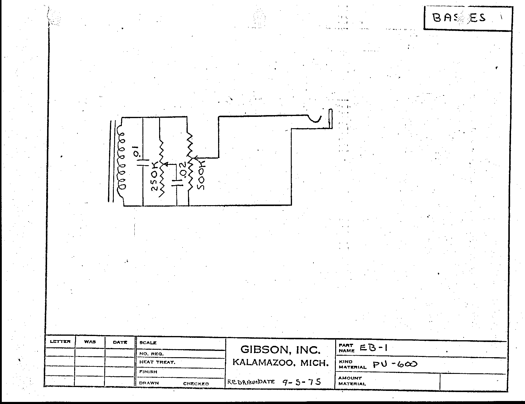 Schematics And Manuals Gibson Japan