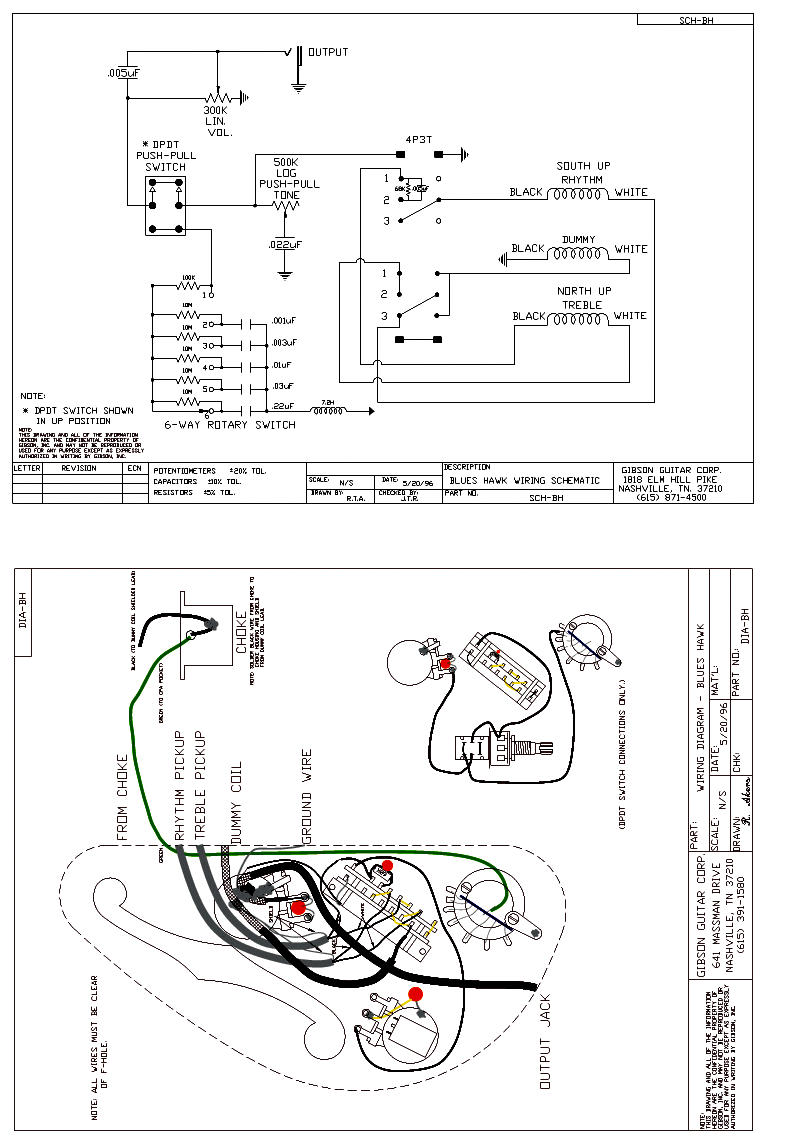 Cts Wiring Diagram Les Paul Coil Split Series Parallel 2V2T from images.gibson.com