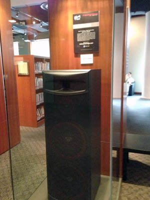Cerwin Vega! XLS 215 display booth