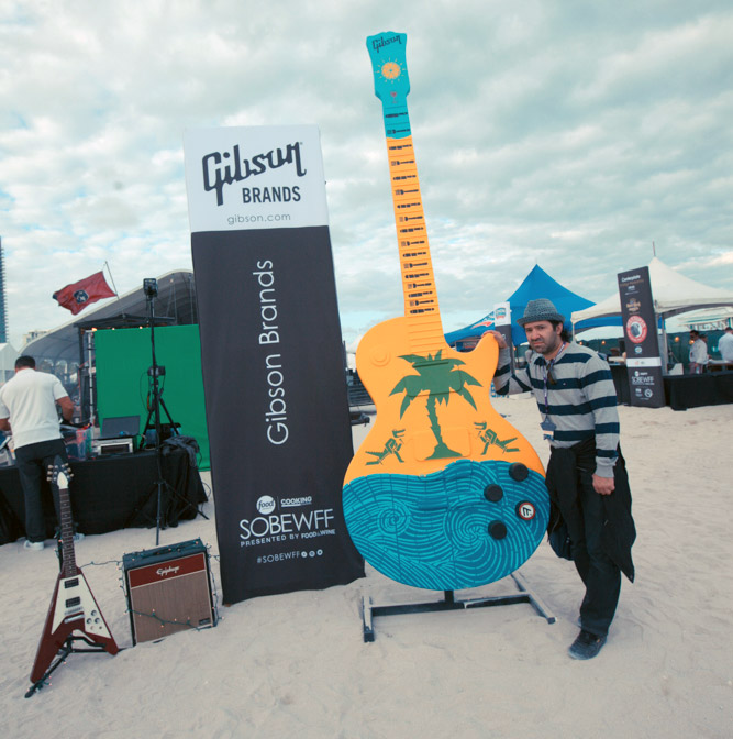 Gibson Brands at the South Beach Wine & Food Festival