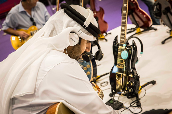 Gibson Brands at Comic Con 2015 - Dubai