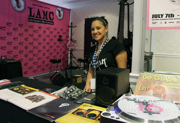 The Latin Alternative Music Conference was held in New York City last week, and Gibson Brands were of course on hand to provide, and demonstrate gear.