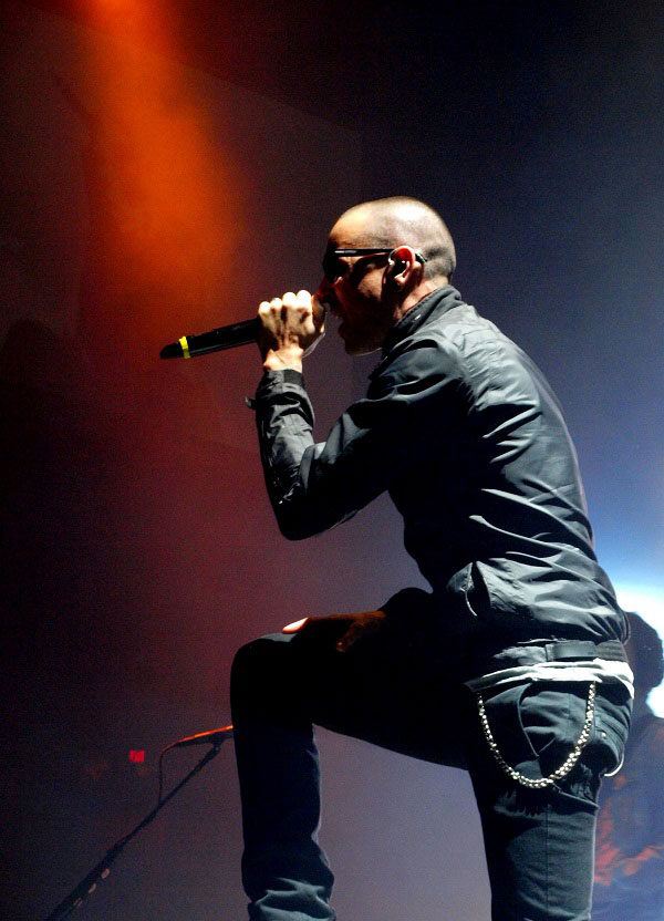 Chester Bennington of Linkin Park by Anne Erickson