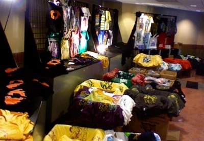 merch of the bands