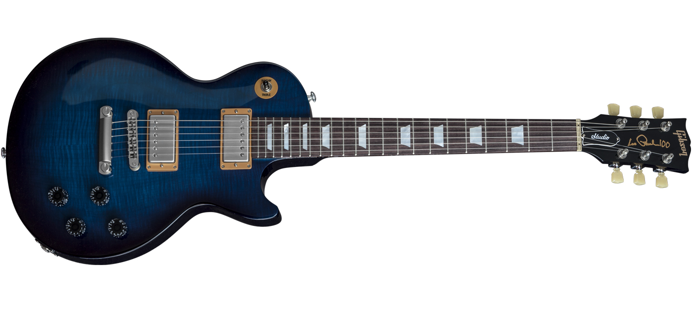 gibson les paul azul, image size:1400x662