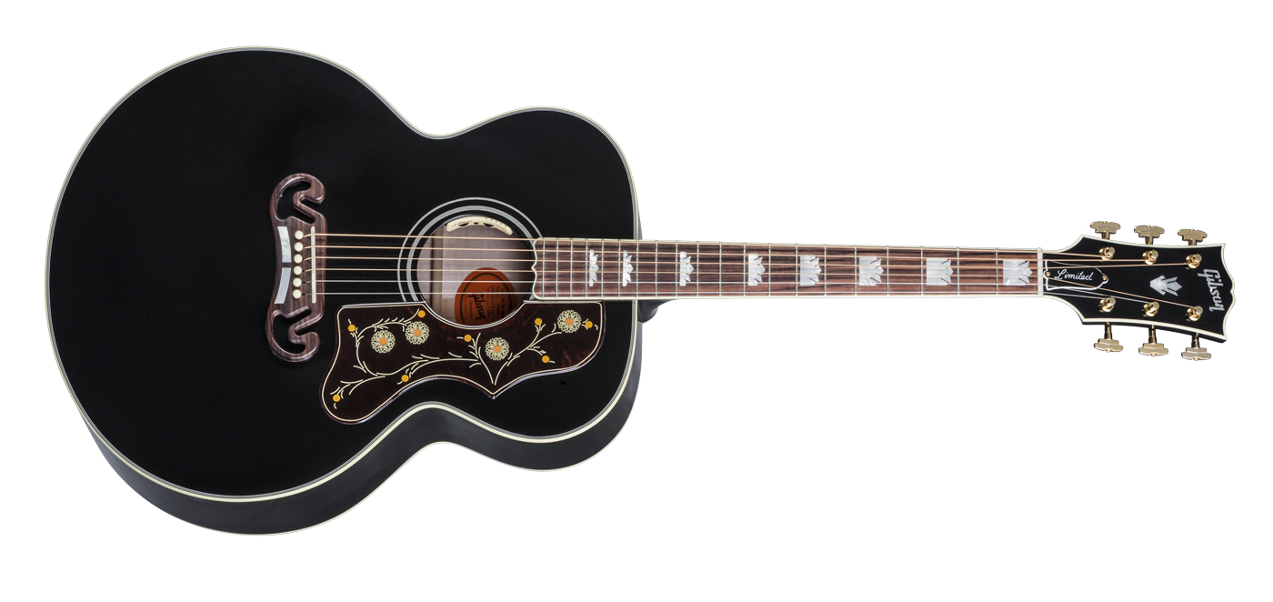 gibson j 200 black