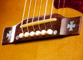 how to fit a strap to an acoustic guitar how to fit a strap to an acoustic guitar