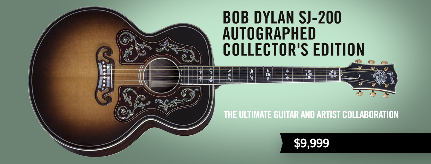 Bob Dylan SJ-200 Autographed Collector's Edition