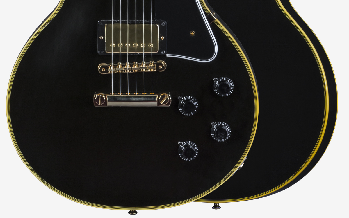 True Historic 1957 Les Paul Custom Black Beauty