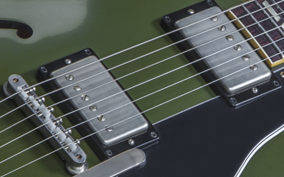 olive es drab mono 1964 gibson varitone bigsby vos guitars electronics