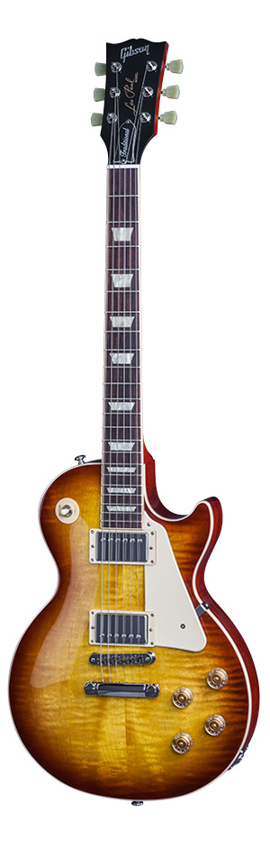 LPTDITCH1 CALLOUT HERO - 2016 Gibson Les Paul Traditional Plus Flame Top Guitar