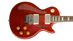 Features Body - Gibson Custom Shop Alex Lifeson Signature Axcess Les Paul Viceroy Brown