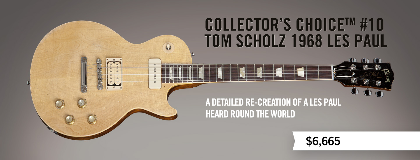 Collector's Choice™ #10 Tom Scholz 1968 Les Paul